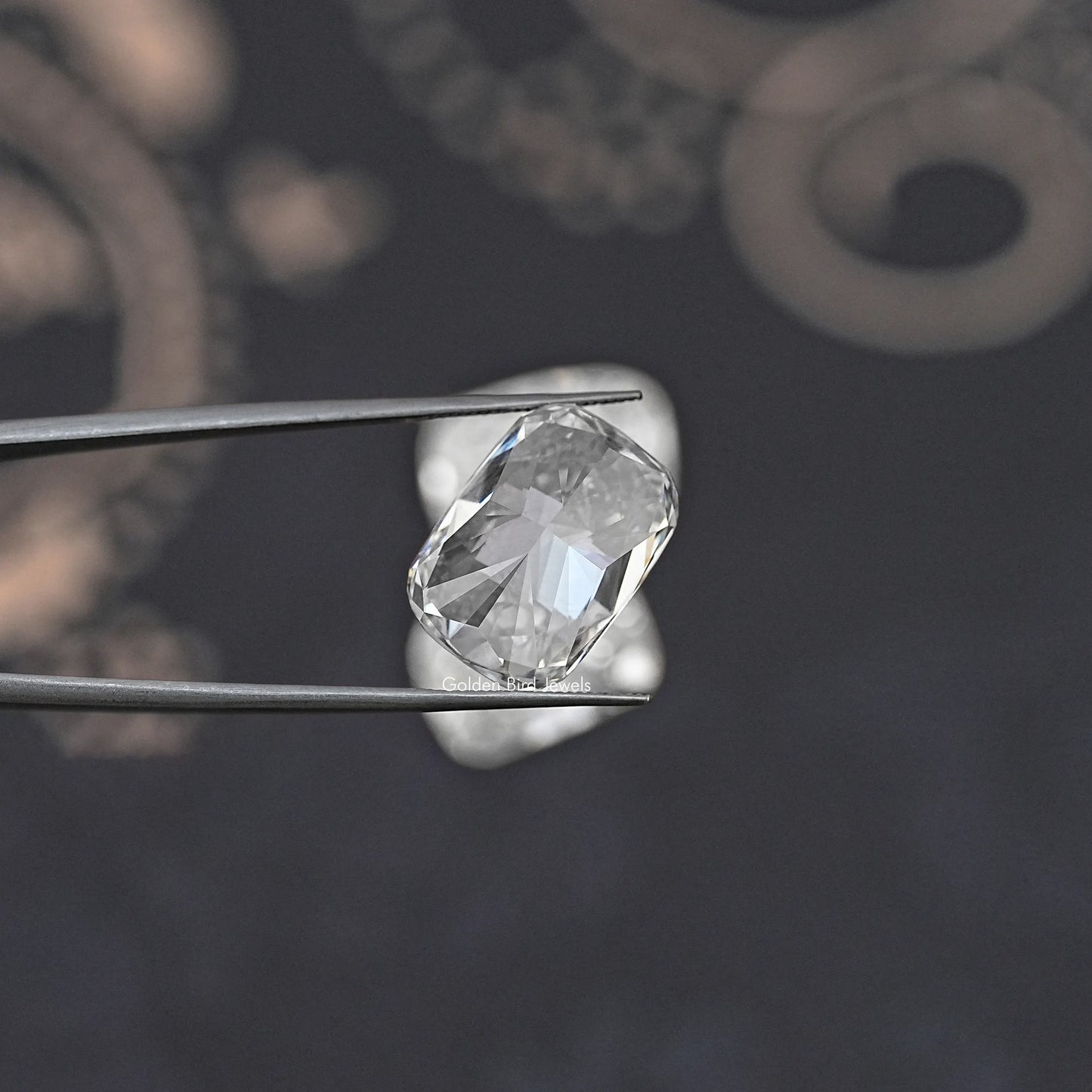 Elongated Cushion Cut Lab Loose Diamond