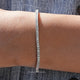 Asscher Cut Moissanite Tennis Bracelet