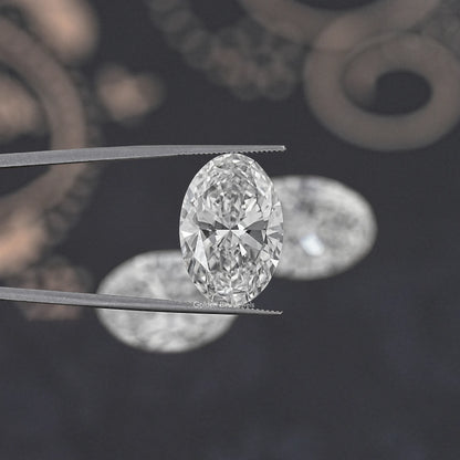 Oval Cut Lab Grown Diamond - IGI Certified