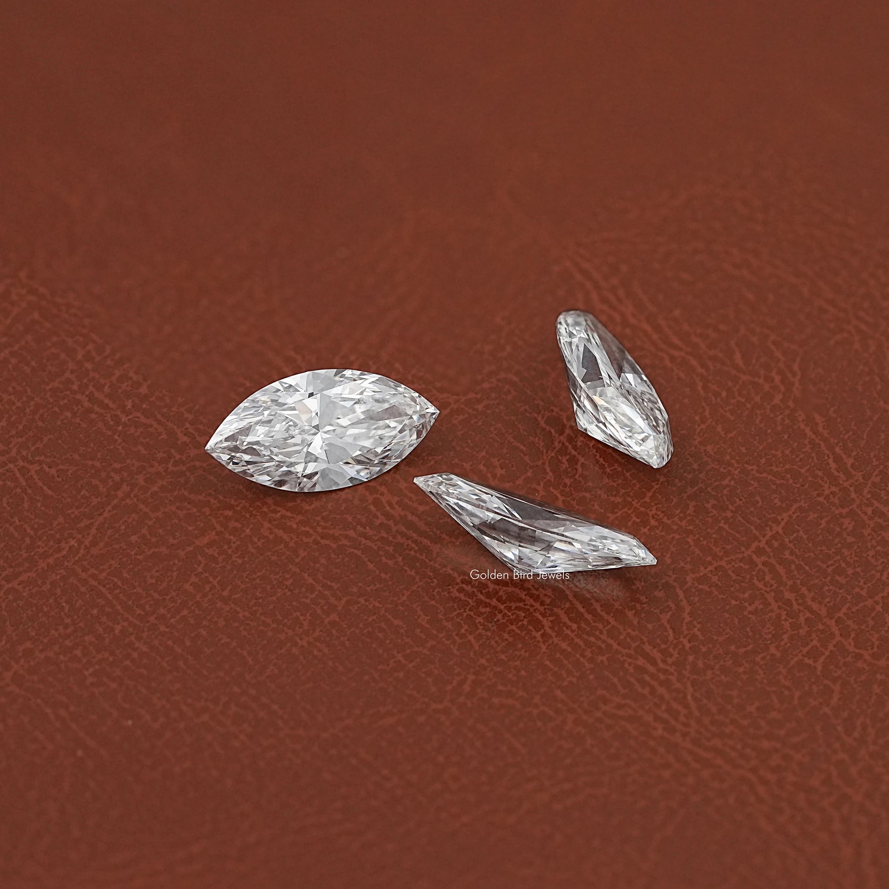 Front View Of Marquise Cut Loose Diamond