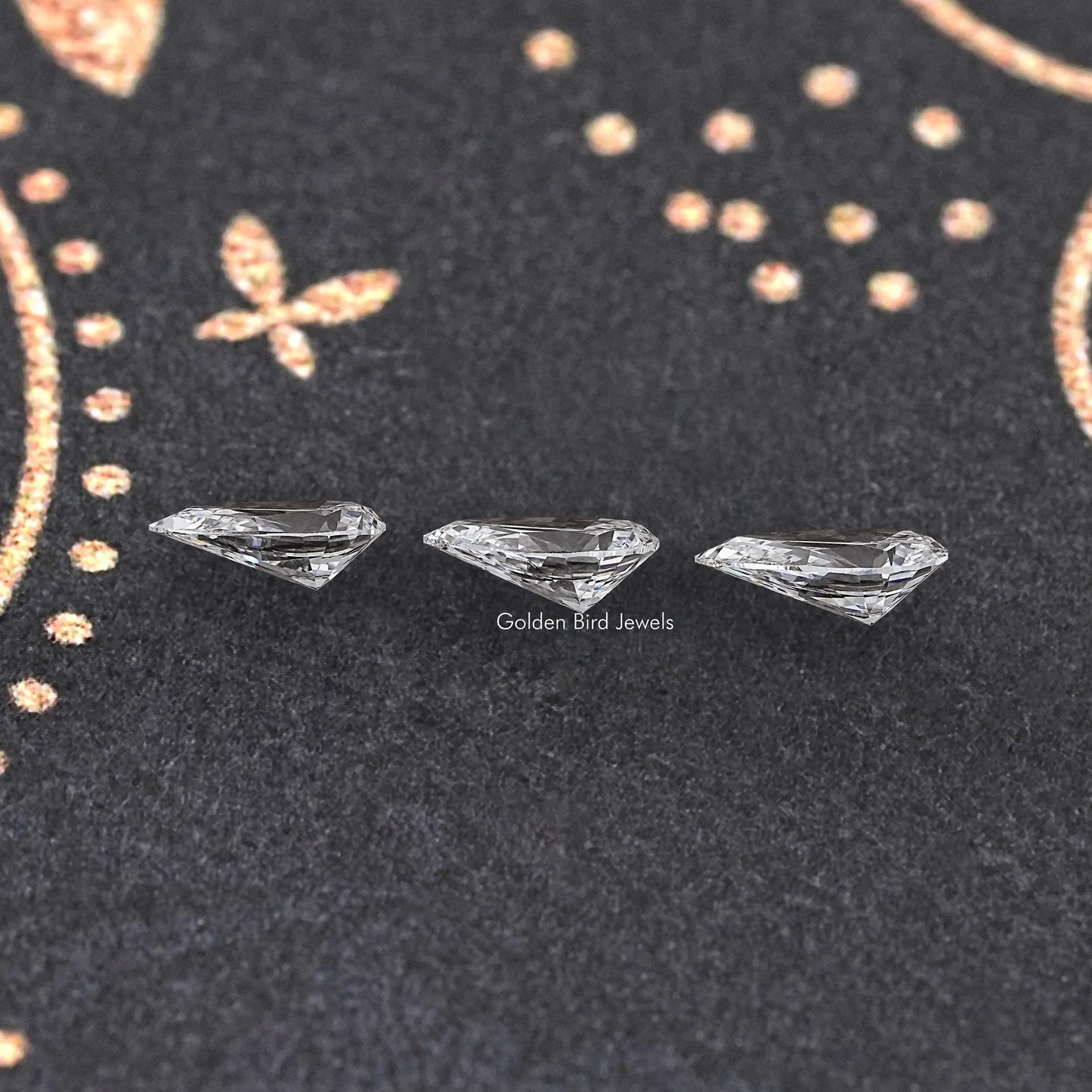 IGI Certified Pear Cut Loose Lab Diamond
