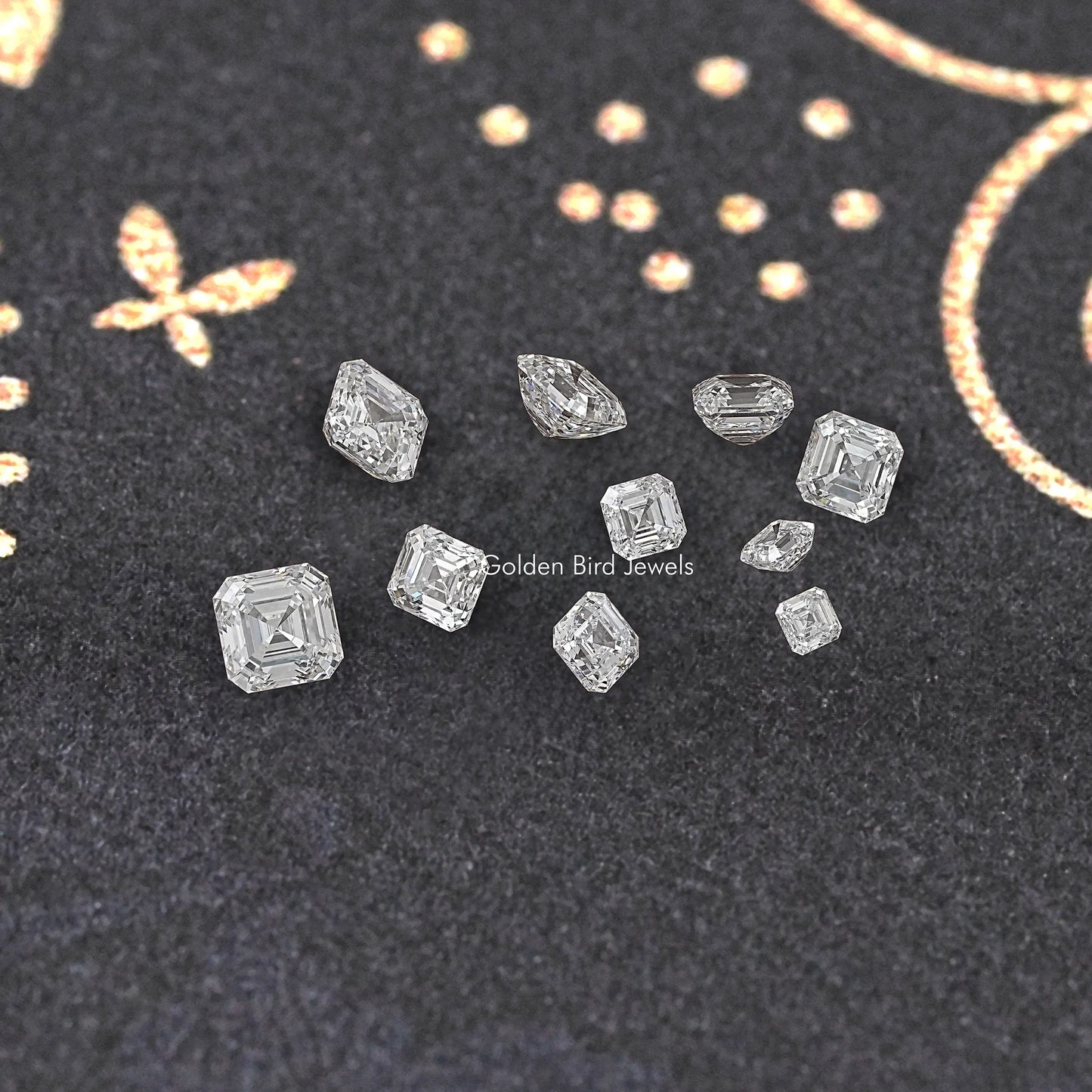 GIA Certified Asscher Cut Loose Lab Diamond