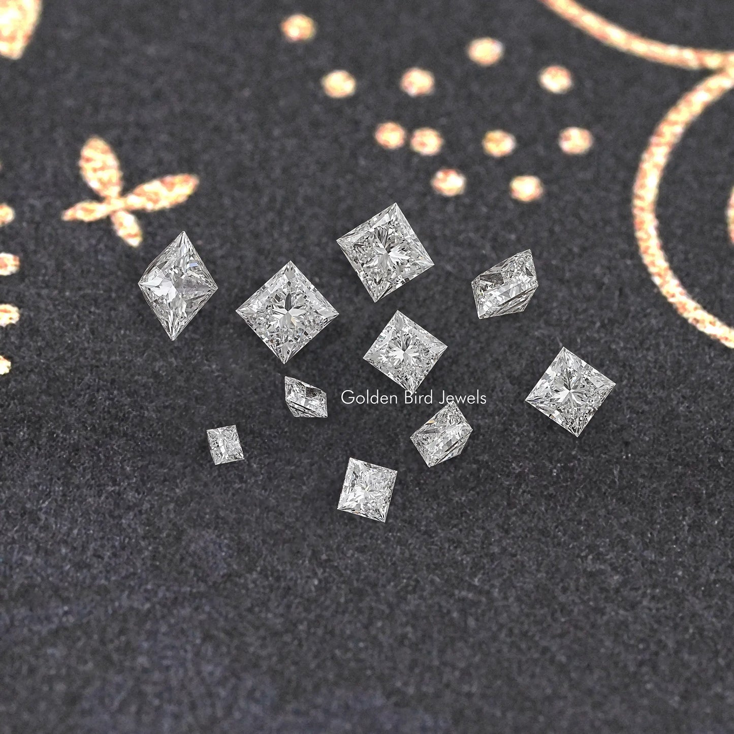 GIA Certified Princess Cut Loose Lab Diamond