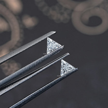 Step Cut Triangle Lab Grown Diamond