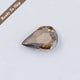 Rose Cut Pear Loose Moissanite