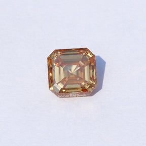 Asscher Cut Moissanite Loose Stone