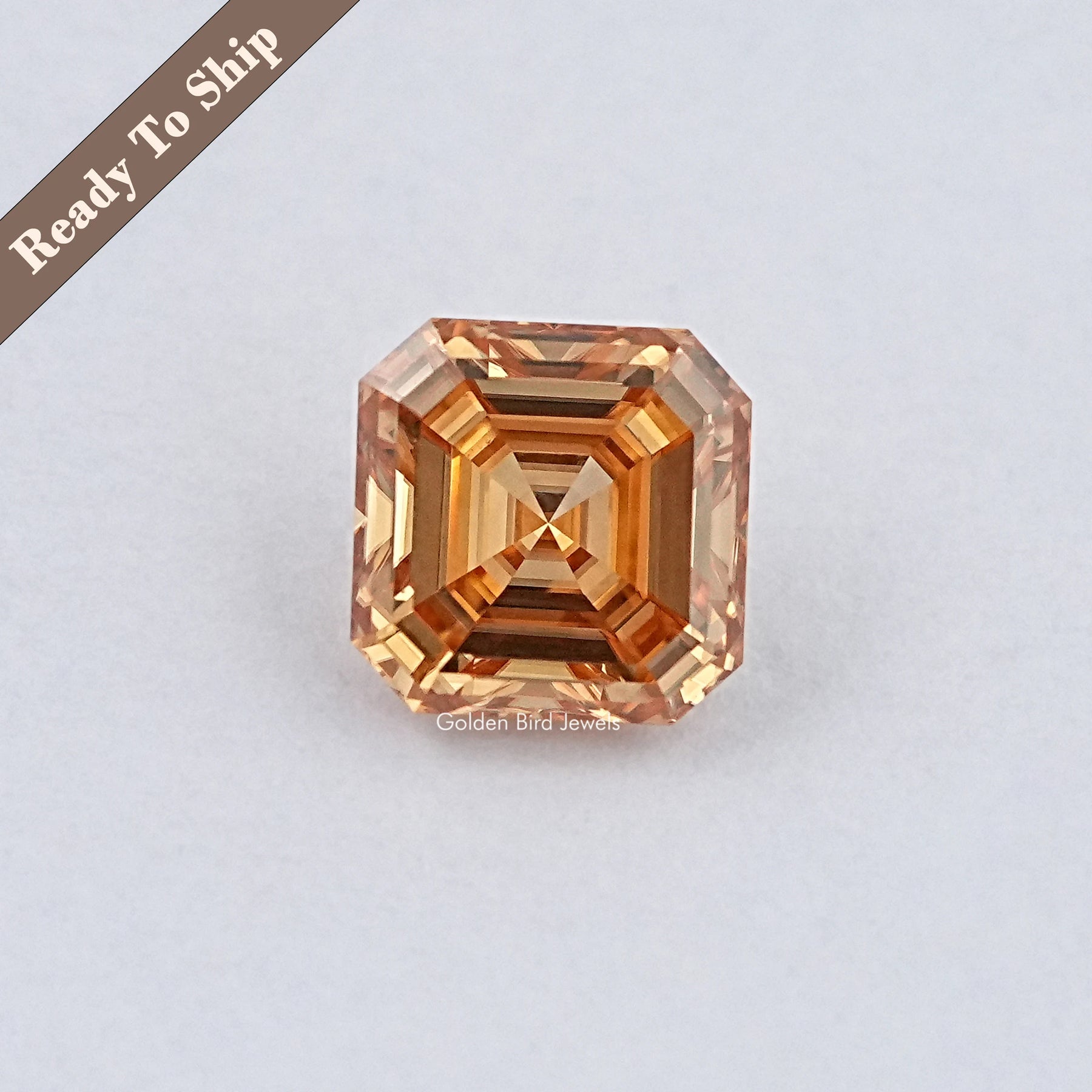 Asscher Cut Moissanite Loose Stone