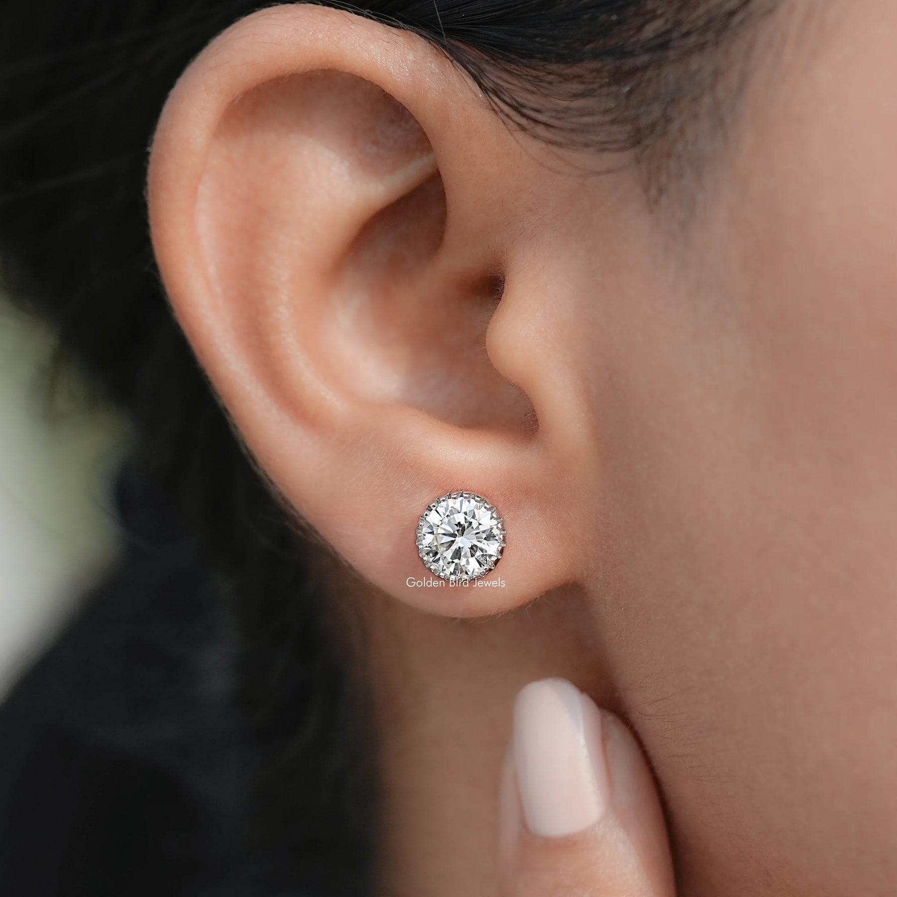Diamond Stud Earrings for women 
