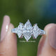 Marquise Lab Grown Diamond Five Stone Ring