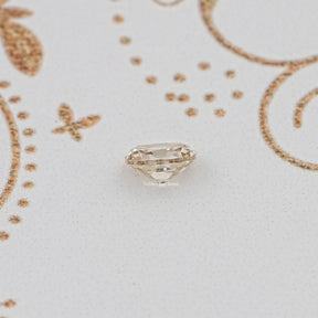 Side View Of Old Mine Cushion Cut Loose Moissanite Stone