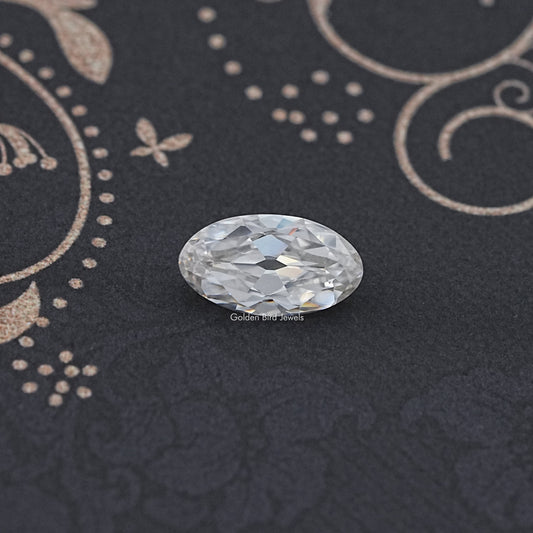Old Mine Moval Moissanite Loose Stone