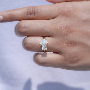 Close View Of Lab Diamond Full Eternity Band
