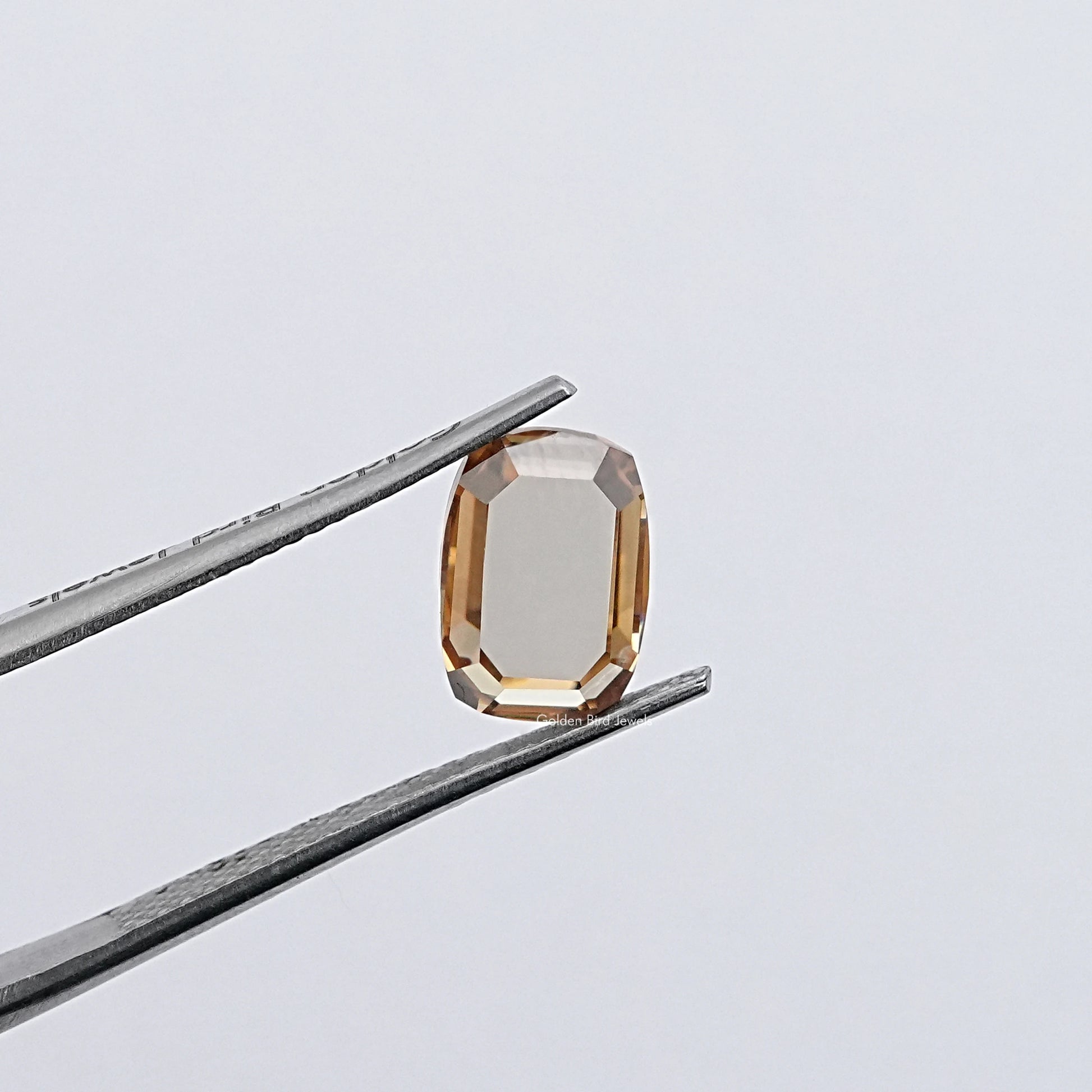 View Of Portrait Cut Cushion Loose Moissanite