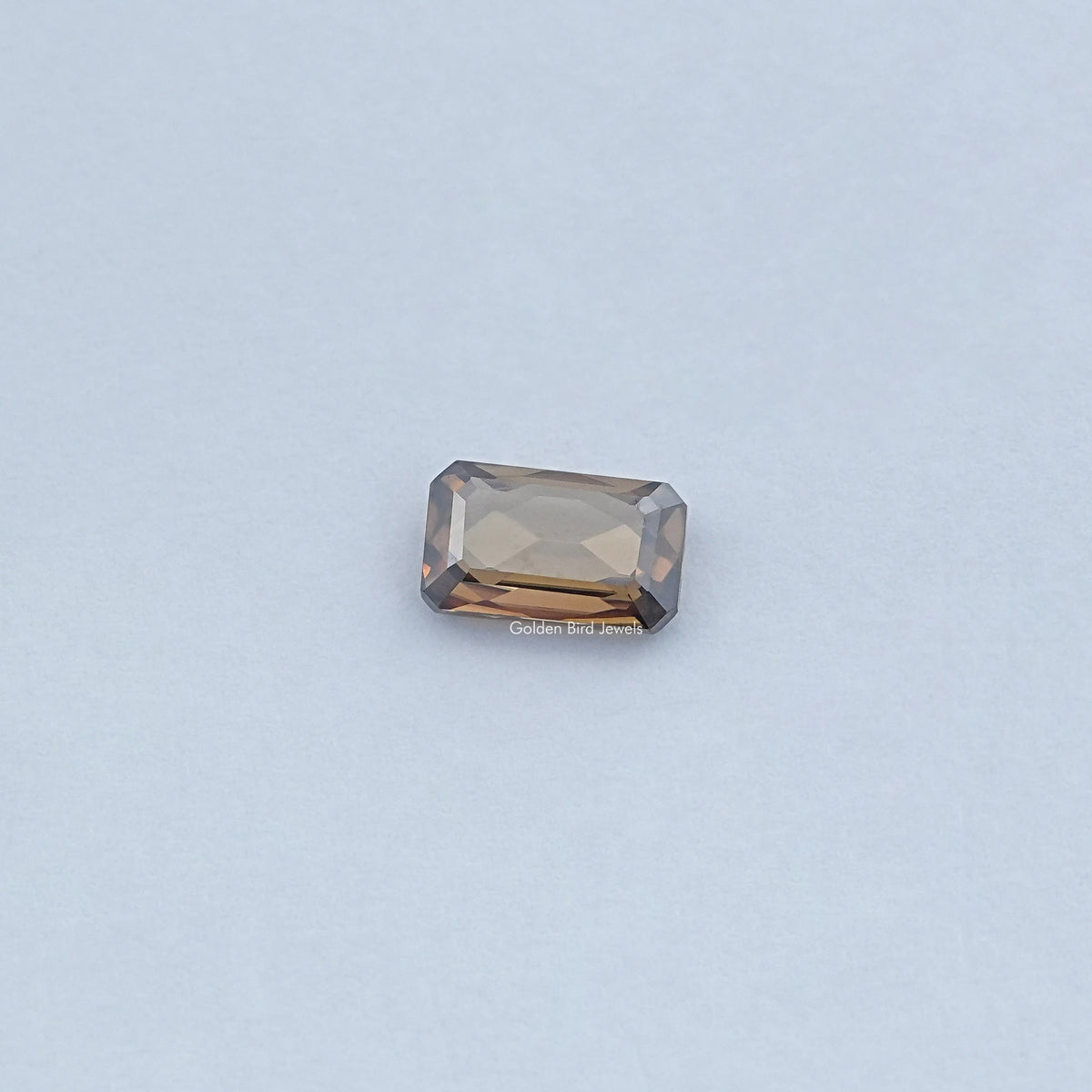 Rose Cut Emerald Loose Moissanite