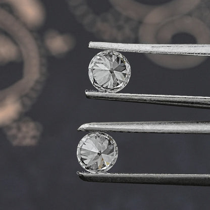 Old European Round Diamond Matching Pair