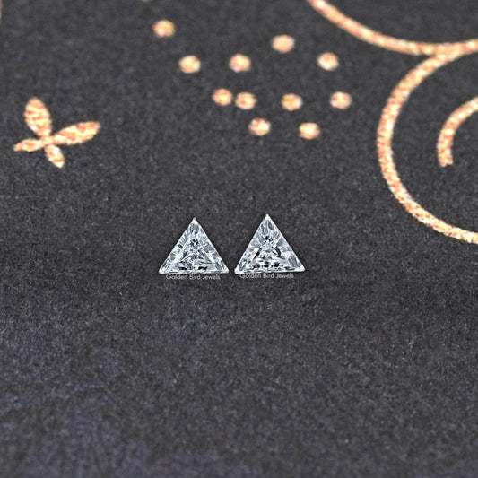 Step Cut Triangle Lab Grown Diamond