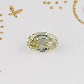 View Of Old Mine Oval Cut Loose Moissanite Stone